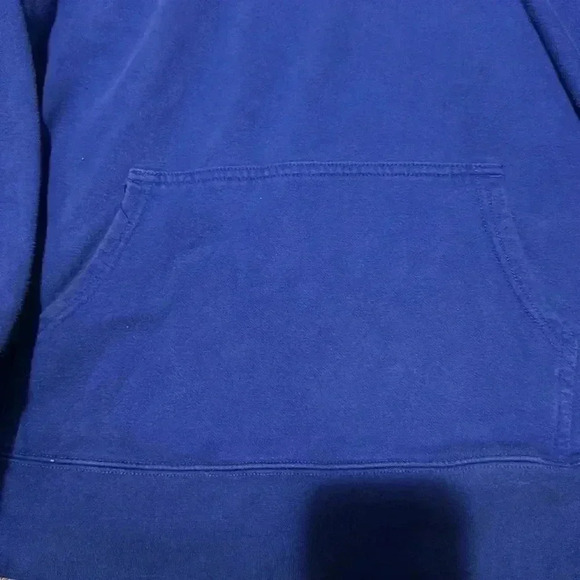 Northface purple / peach hoodie logo front size large - Picture 3 of 6